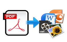 free document converter to convert PDF to word, ppt, swf, images