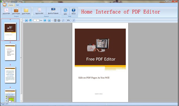  free flash flipping book pdf-editor - home